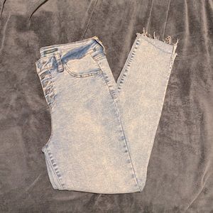 Acid Wash skinny jeans